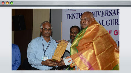 10th Anniversary of CySI : Honouring the Governor of Tamil Nadu, Dr K. Rosaiah