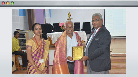 Honored in Jeppiar Engg College