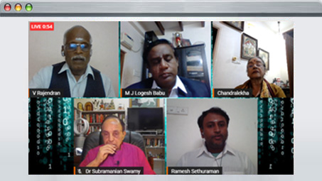 Webinar with Dr Subramaniam Swamy