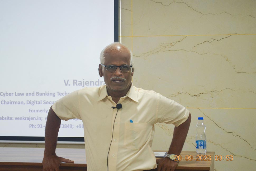 Seminar on Banking in Pondicherry University
